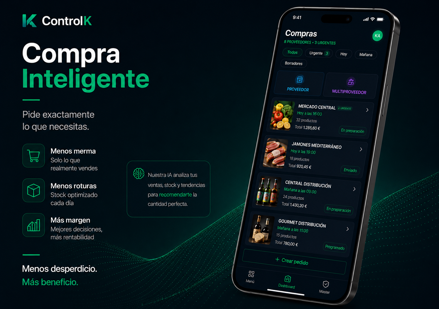 Compra inteligente ControlK